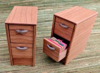 (image for) 2 Drawer File 1/2" Scale Kit with File Folders