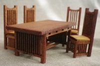(image for) Stickley Dining Room Table & Chairs Kit