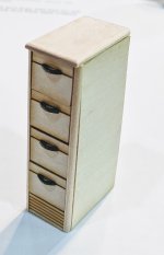 1/2" 4-Drawer File Cabinet