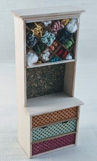 (image for) 1/2" Side Cabinet for Yarn Kit