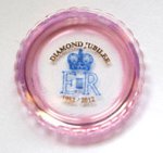 1" Scale Commemorative Plate - Queens Diamond Jubilee