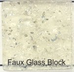 Faux Glass Block 15mm