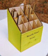(image for) 1" Wood Storage Bin Kit