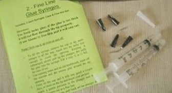 Glue Syringes Extra Fine Tip
